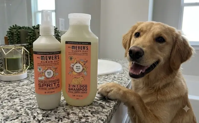 Mrs Meyer's dog shampoo review
