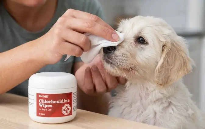 Pet MD Chlorhexidine Wipes Review