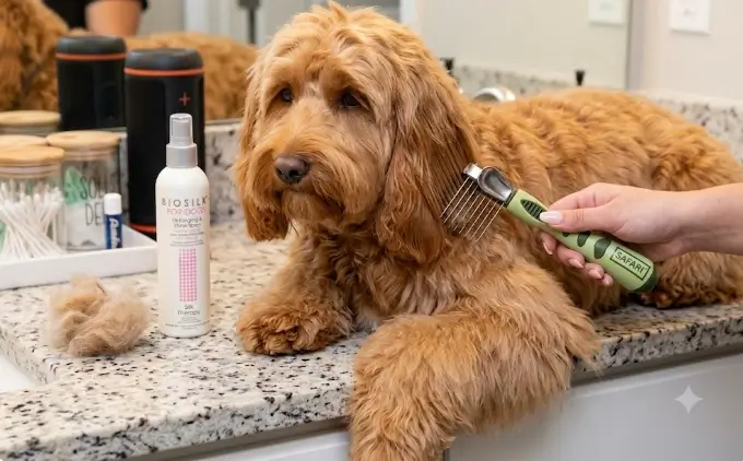 How to Use Safari De-Matting Comb Safely How to use Safari dematting comb safely on a dog coat to remove severe mats