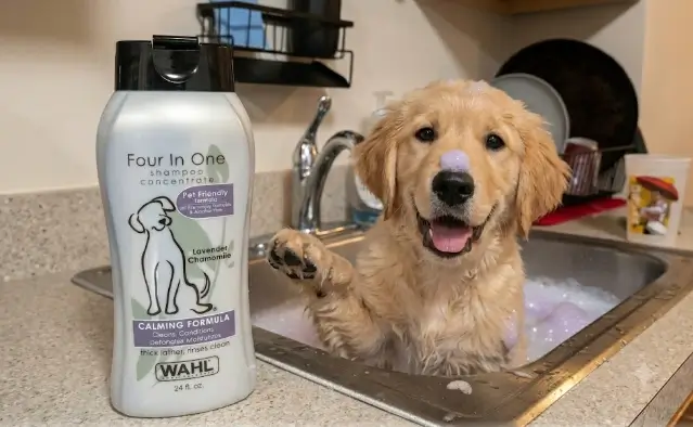 Wahl 4 in 1 dog shampoo review