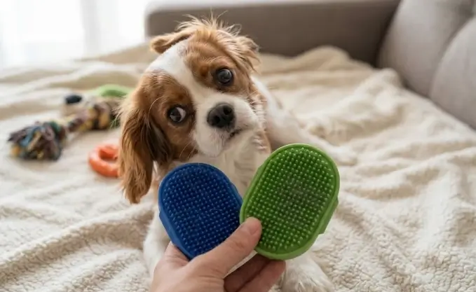 Lilpep Pet Shampoo Bath Brush Review
