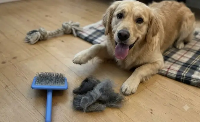 Line Brushing Mechanical Execution Hands-on demonstration of line brushing a goldendoodle using a professional long pin brush