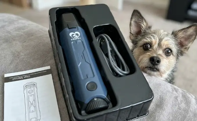 Casfuy 6 Speed Dog Nail Grinder product inspection