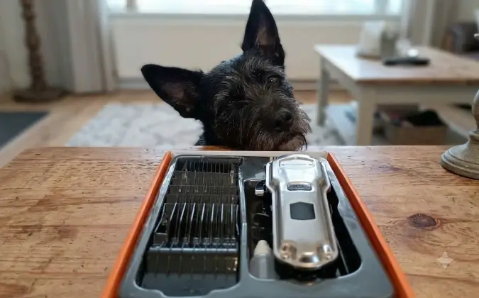 Oneisall 676PRO dog clippers grooming kit product inspection
